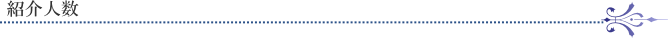 紹介人数